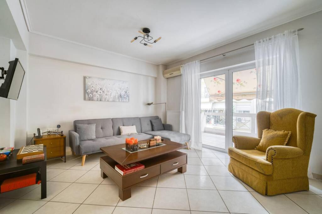 Spacious Family Flat Near Parthenon Free Parking Atenas Exterior foto