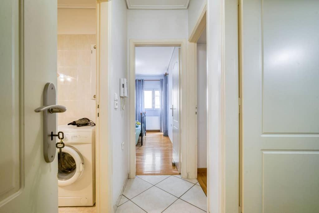 Spacious Family Flat Near Parthenon Free Parking Atenas Exterior foto